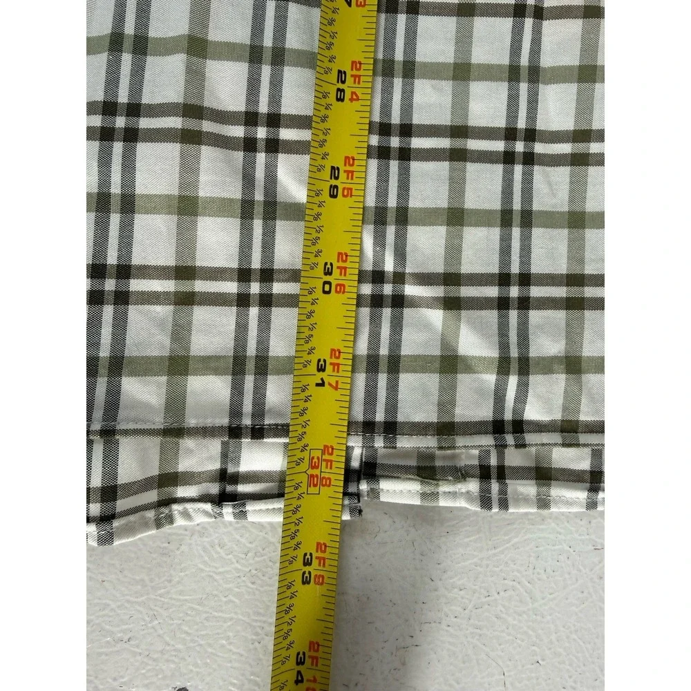 Banana‎ Republic Shirt Men's XL Slim Fit Button Up Plaid Long sleeve